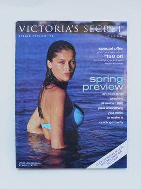 Victoria's Secret Spring Preview 1998 Catalog Vintage